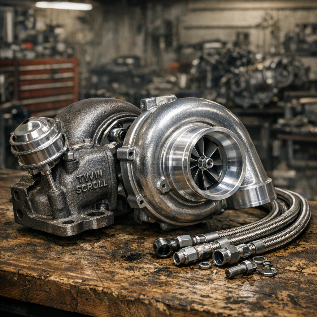 SelloDox Premium Twin-Scroll Turbocharger Upgrade Kit