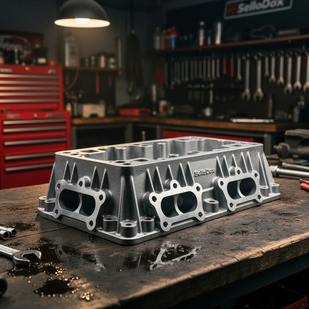 SelloDox High-Performance Aluminum Cylinder Head